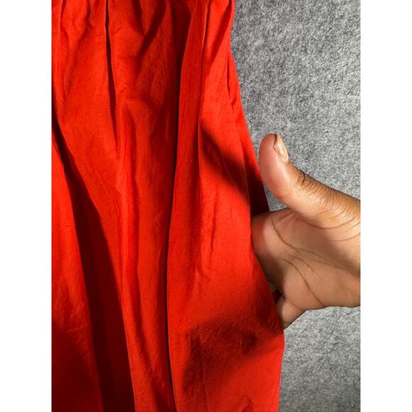 Creatures of Comfort Dress Women 6 Poppy Robbie Midi Ruffle Feminine Romantic - Picture 7 of 10
